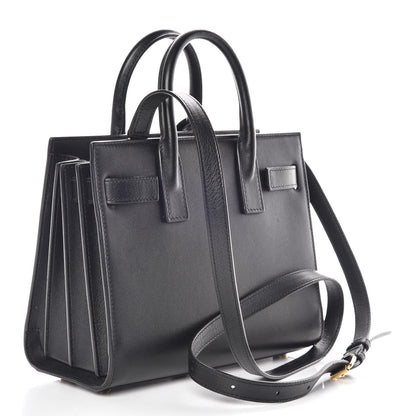 Saint Laurent Calfskin Nano Sac de Jour Black 3 of 14