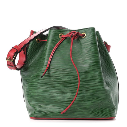 Louis Vuitton Epi Petit Bi-Color Noe Borneo Castillan Red 1 of 12