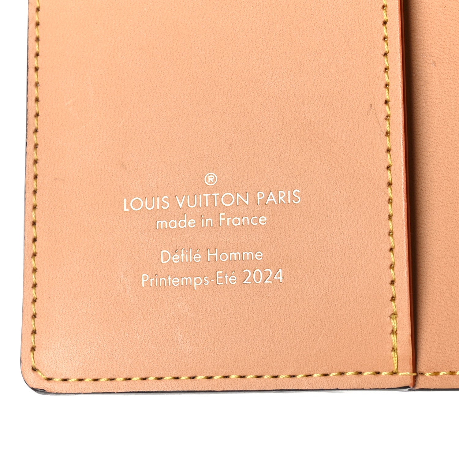 Louis Vuitton Damier Pop Auguste Notebook Cover Yellow 6 of 8