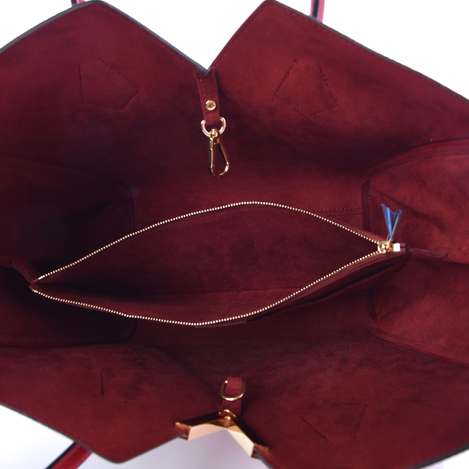 Louis Vuitton Calfskin Monogram Kimono Tote Cherry 5 of 7