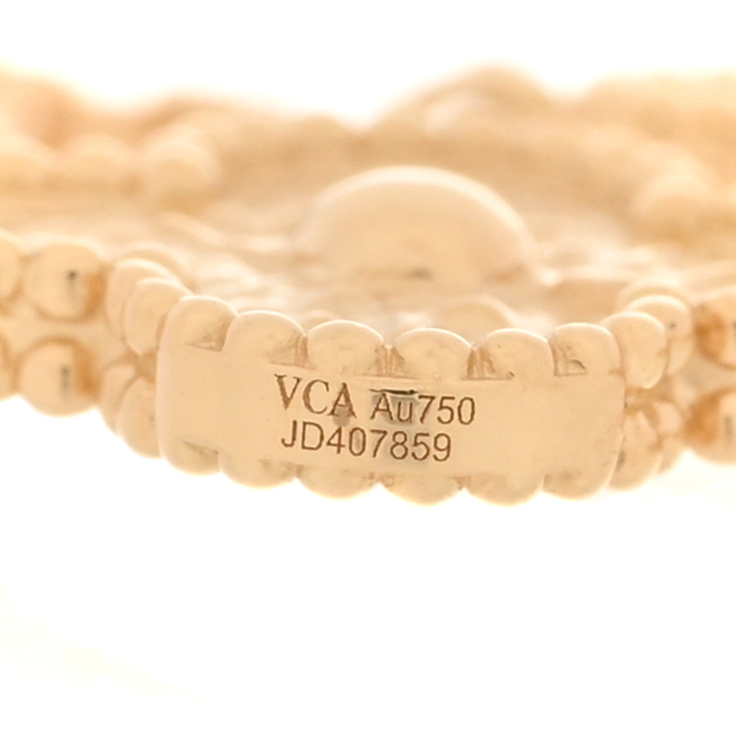 Van Cleef & Arpels VAN CLEEF & ARPELS 18K Yellow Gold 5 Motifs Vintage Alhambra Bracelet 4 of 5