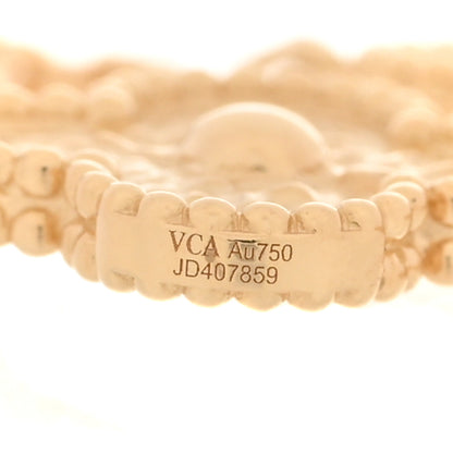 Van Cleef & Arpels VAN CLEEF & ARPELS 18K Yellow Gold 5 Motifs Vintage Alhambra Bracelet 4 of 5