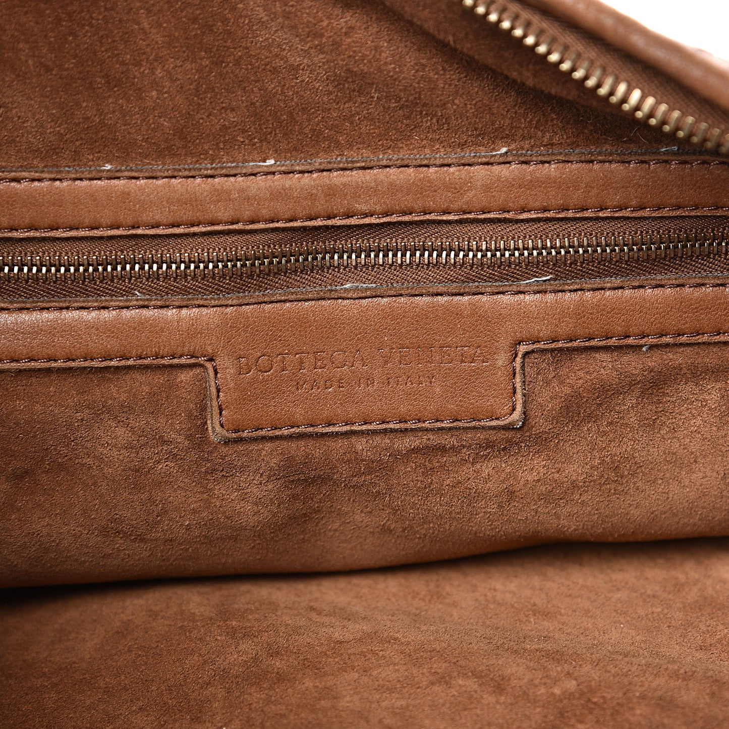 Nappa Intrecciato Large Veneta Hobo Noce
