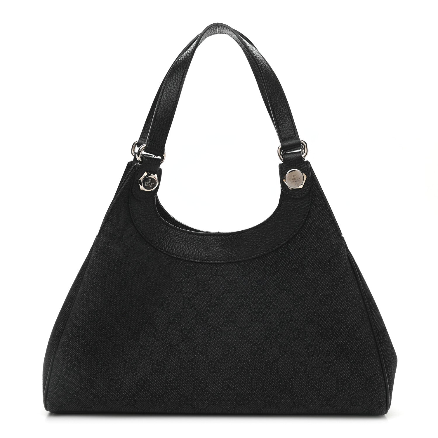 Gucci Monogram Medium Charmy Shoulder Bag Black 1 of 10