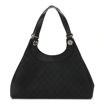 Gucci Monogram Medium Charmy Shoulder Bag Black 1 of 10