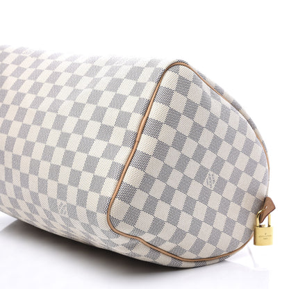 Louis Vuitton Damier Azur Speedy 30 6 of 10
