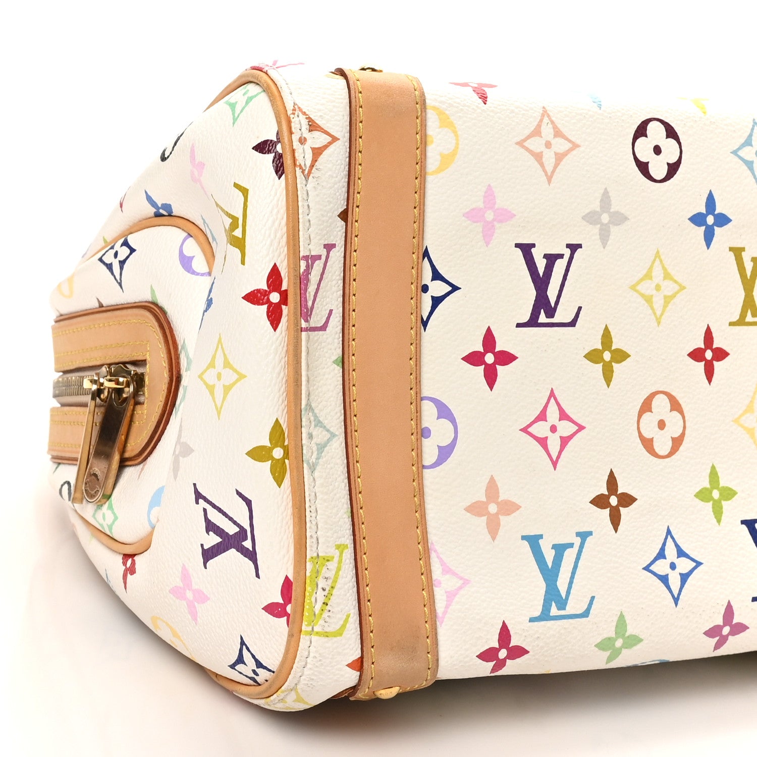 Louis Vuitton Monogram Multicolor Priscilla White 8 of 9