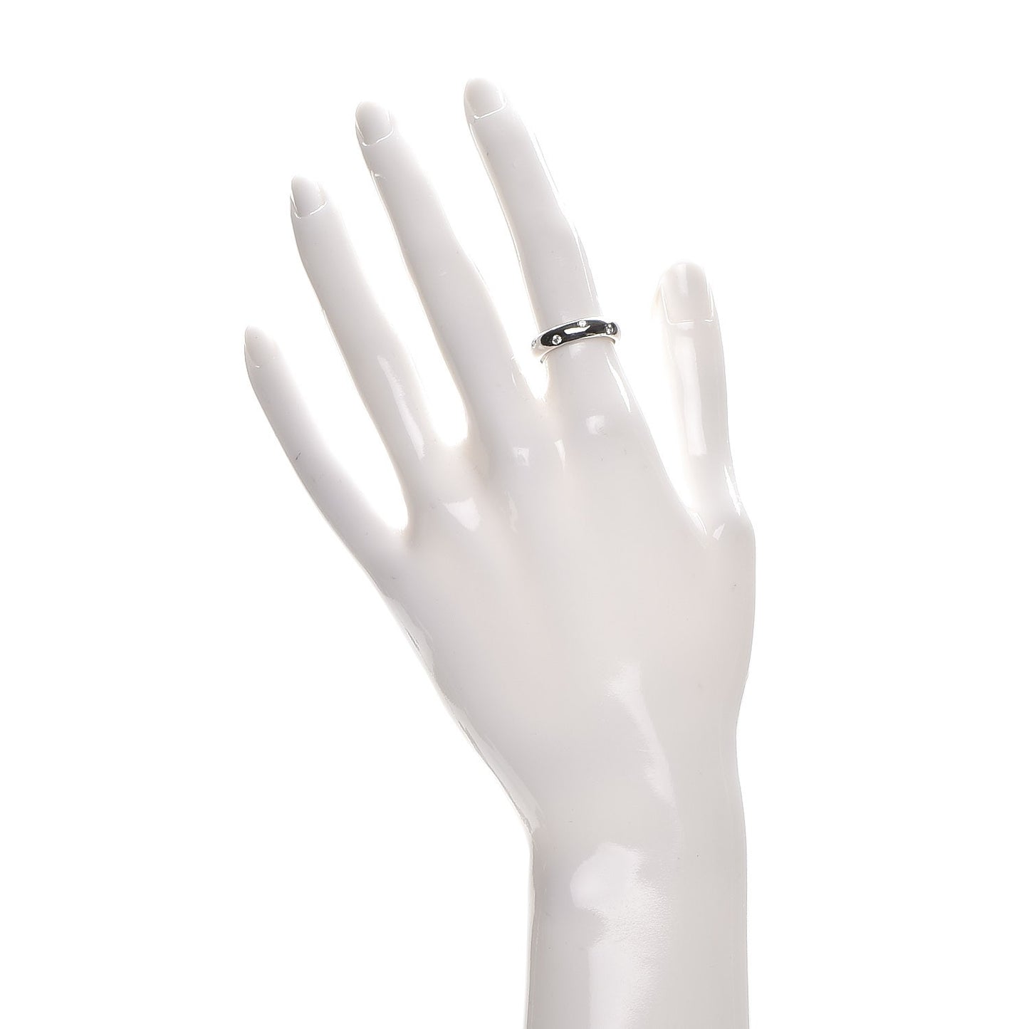 Platinum Diamond 4mm Etoile Band Ring 49 5