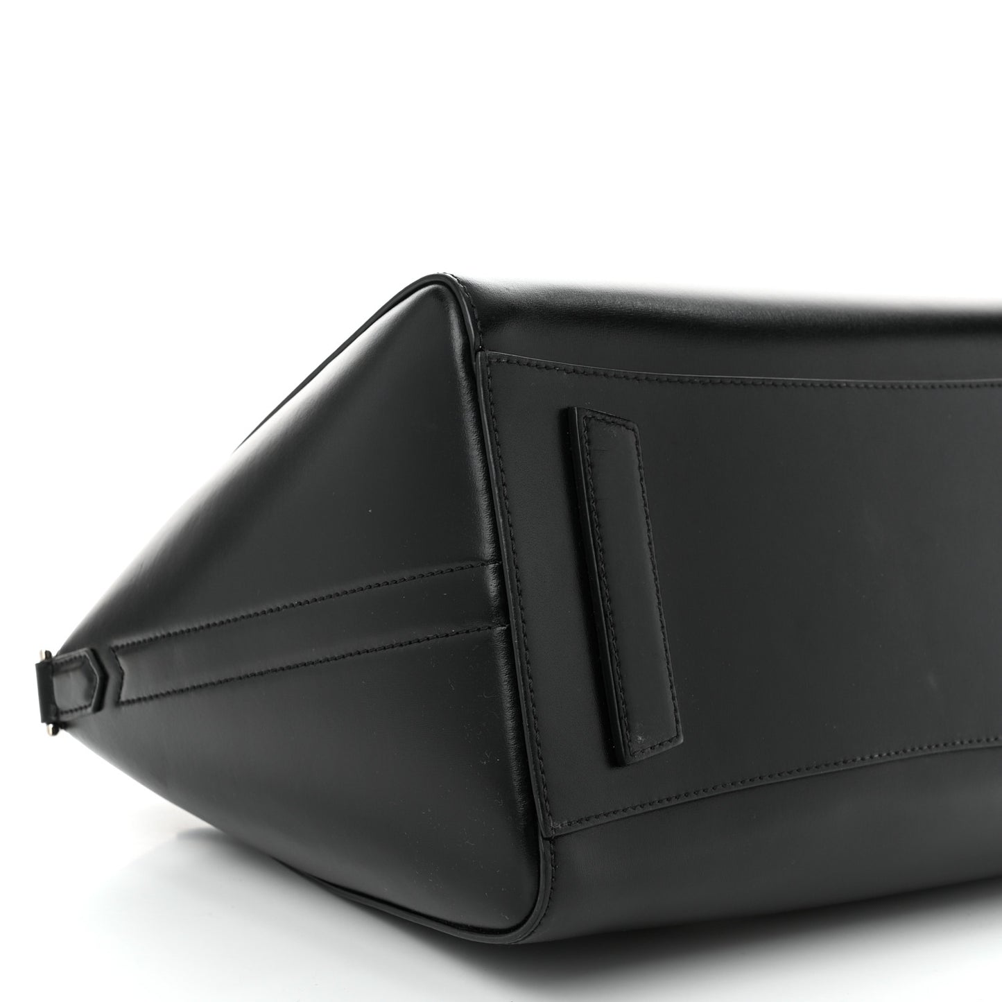 Shiny Lord Calfskin Medium Antigona Black
