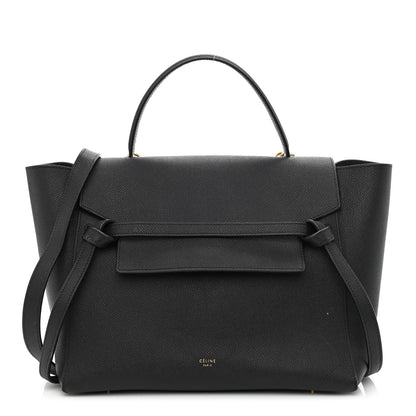 Celine Grained Calfskin Mini Belt Bag Black 1 of 13