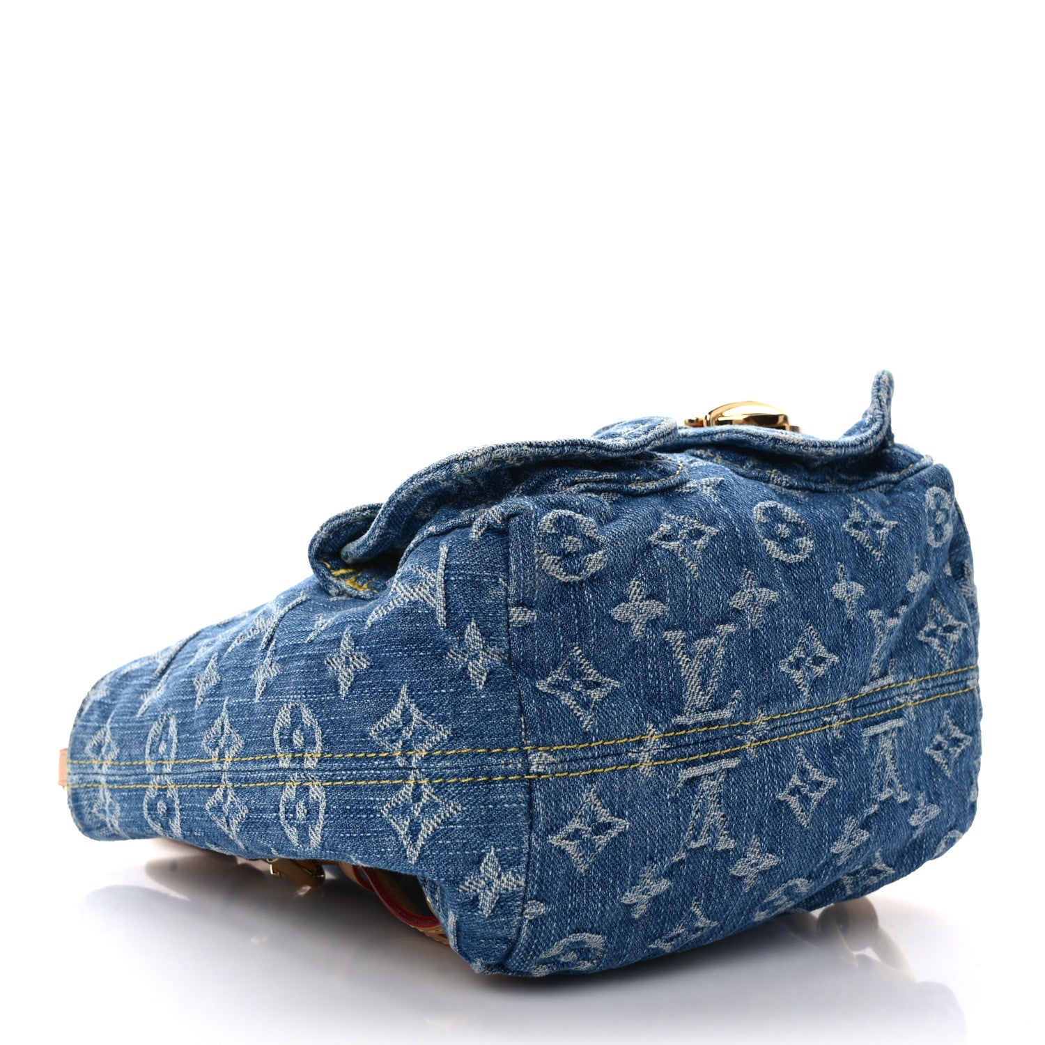 Louis Vuitton Denim Venice Backpack Blue 4 of 13