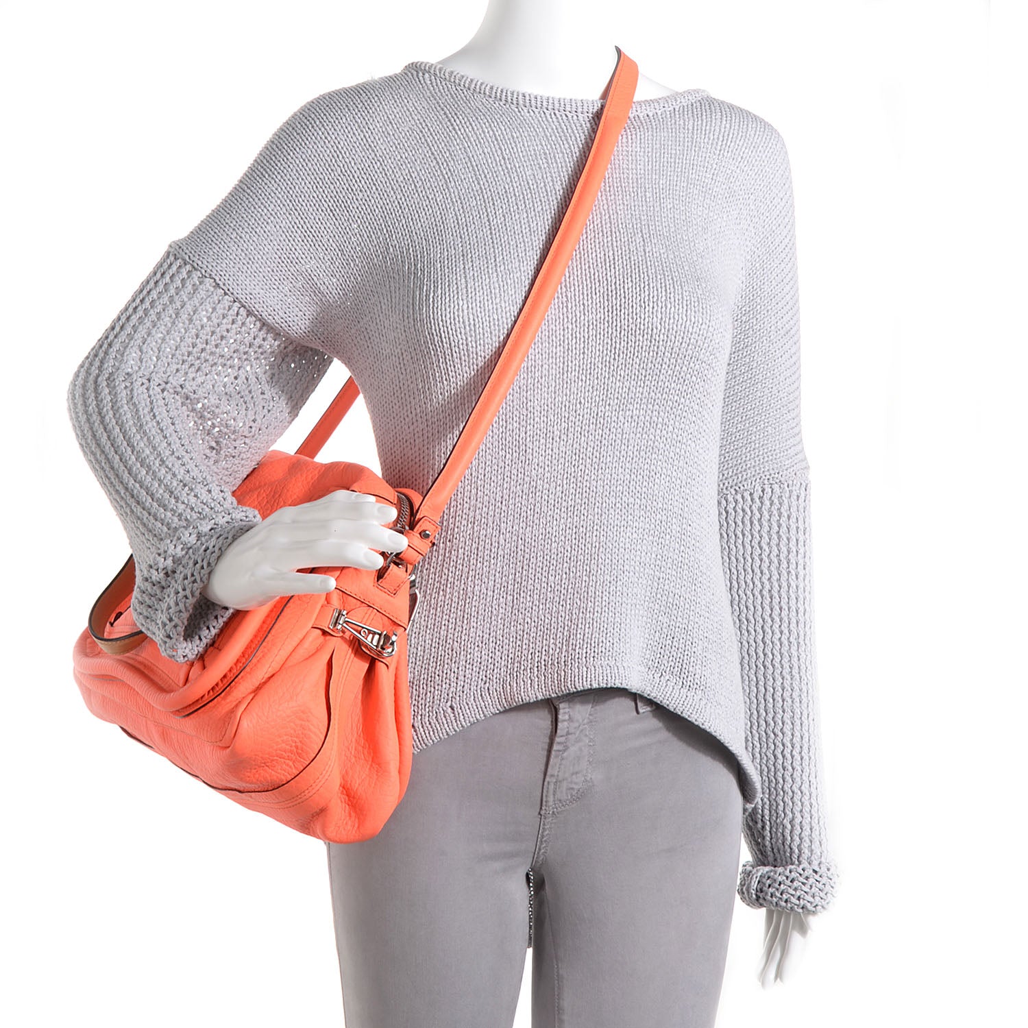 Chloe Calfskin Medium Paraty Orange Fizz 2 of 13