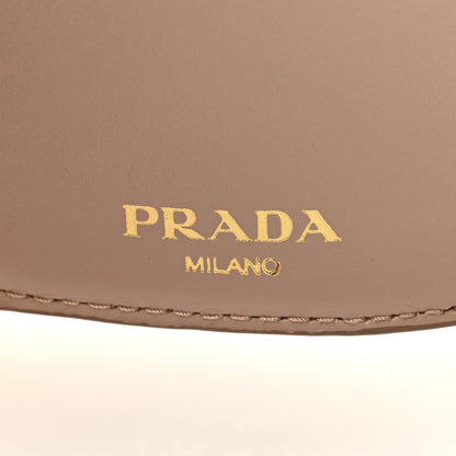 Prada Vitello Move Metal Small Tri-Fold Wallet Cipria 7 of 7