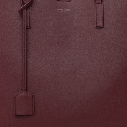 Saint Laurent Calfskin Large Shopping Tote Deep Carmin 11 of 17