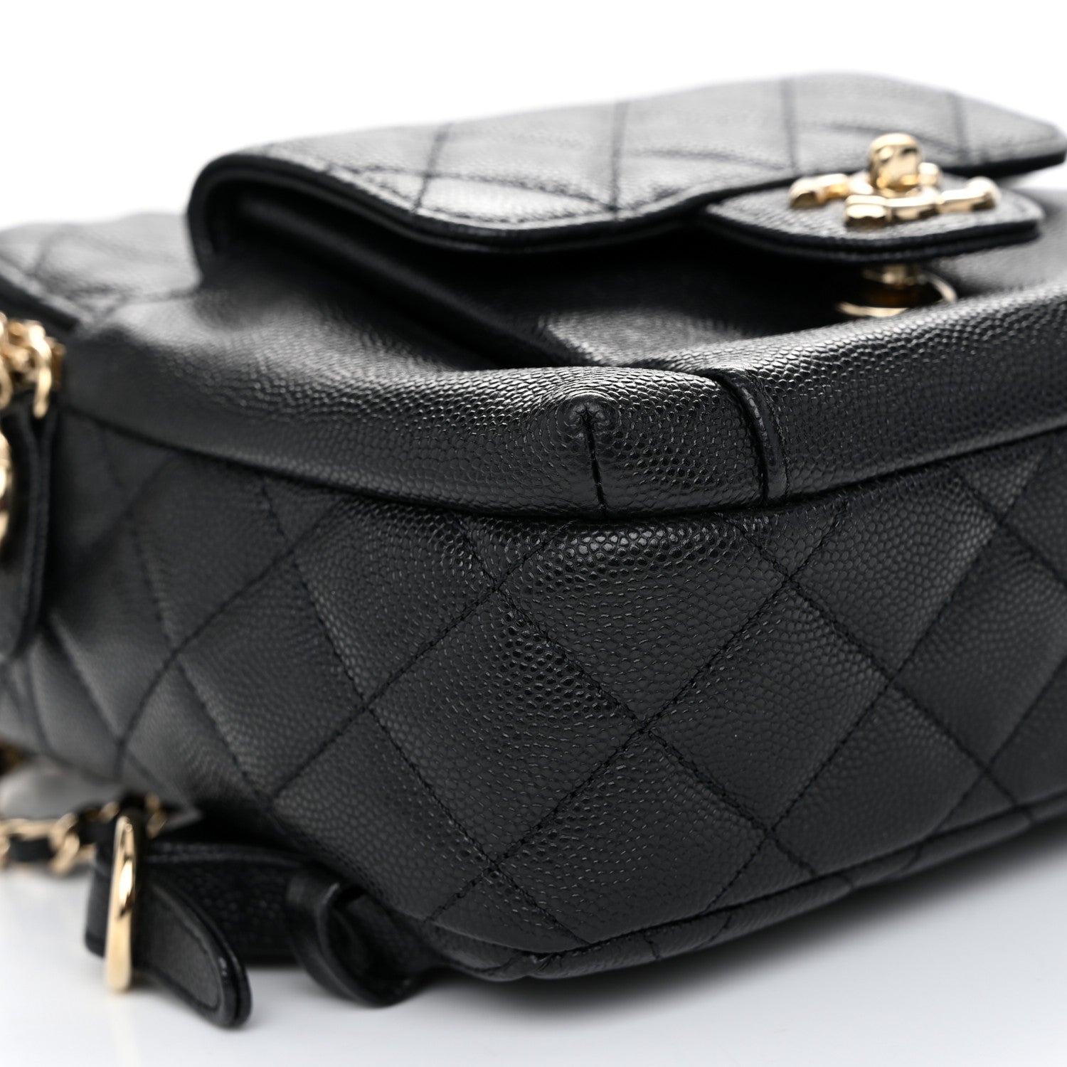 Chanel Caviar Quilted Small CC Day Backpack Black 9 of 11