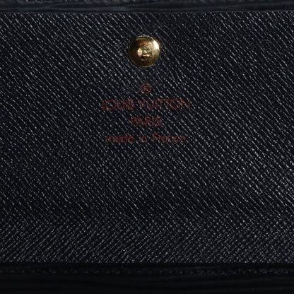 Louis Vuitton Epi Elise Wallet Black 6 of 8