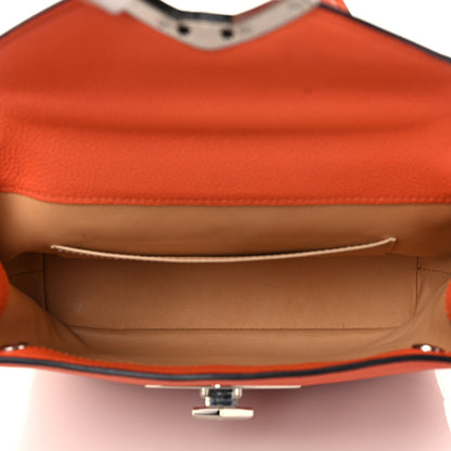 Moynat Taurillon Blush Gabby BB Orange 5 of 8
