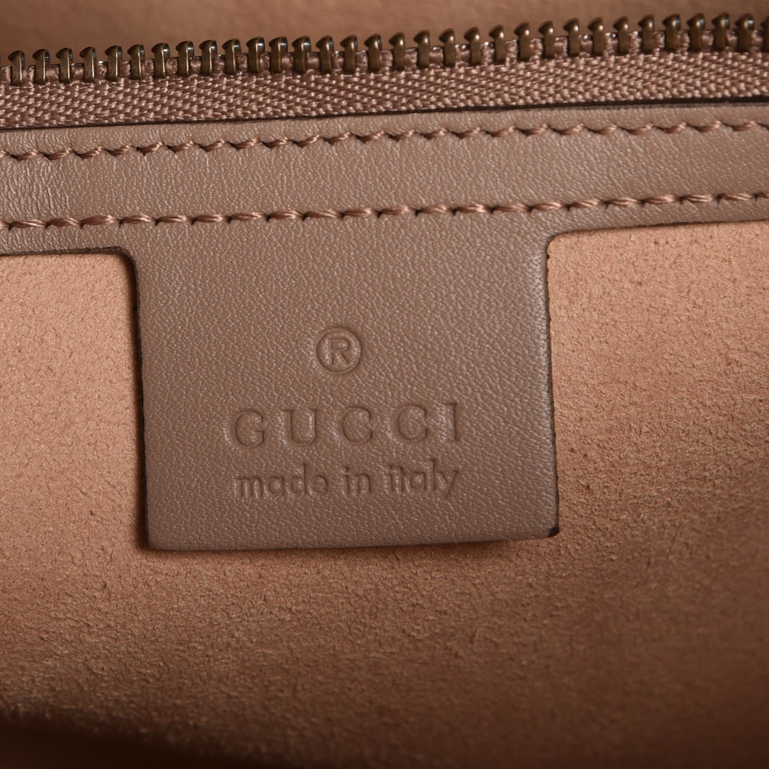 Gucci Calfskin Matelasse Medium GG Marmont Shoulder Tote Bag Porcelain Rose 7 of 8