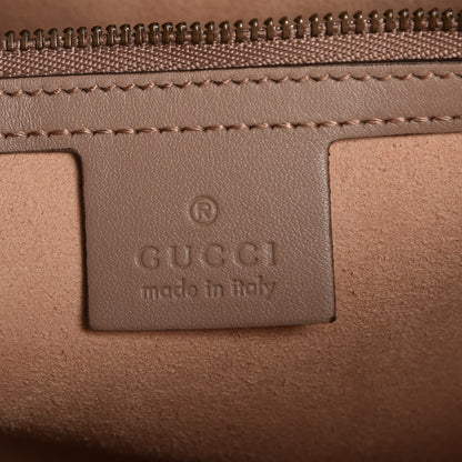 Gucci Calfskin Matelasse Medium GG Marmont Shoulder Tote Bag Porcelain Rose 7 of 8