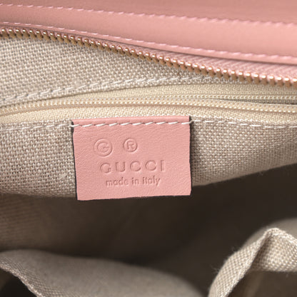 Gucci Microguccissima Small Bree Tote Soft Pink 6 of 10