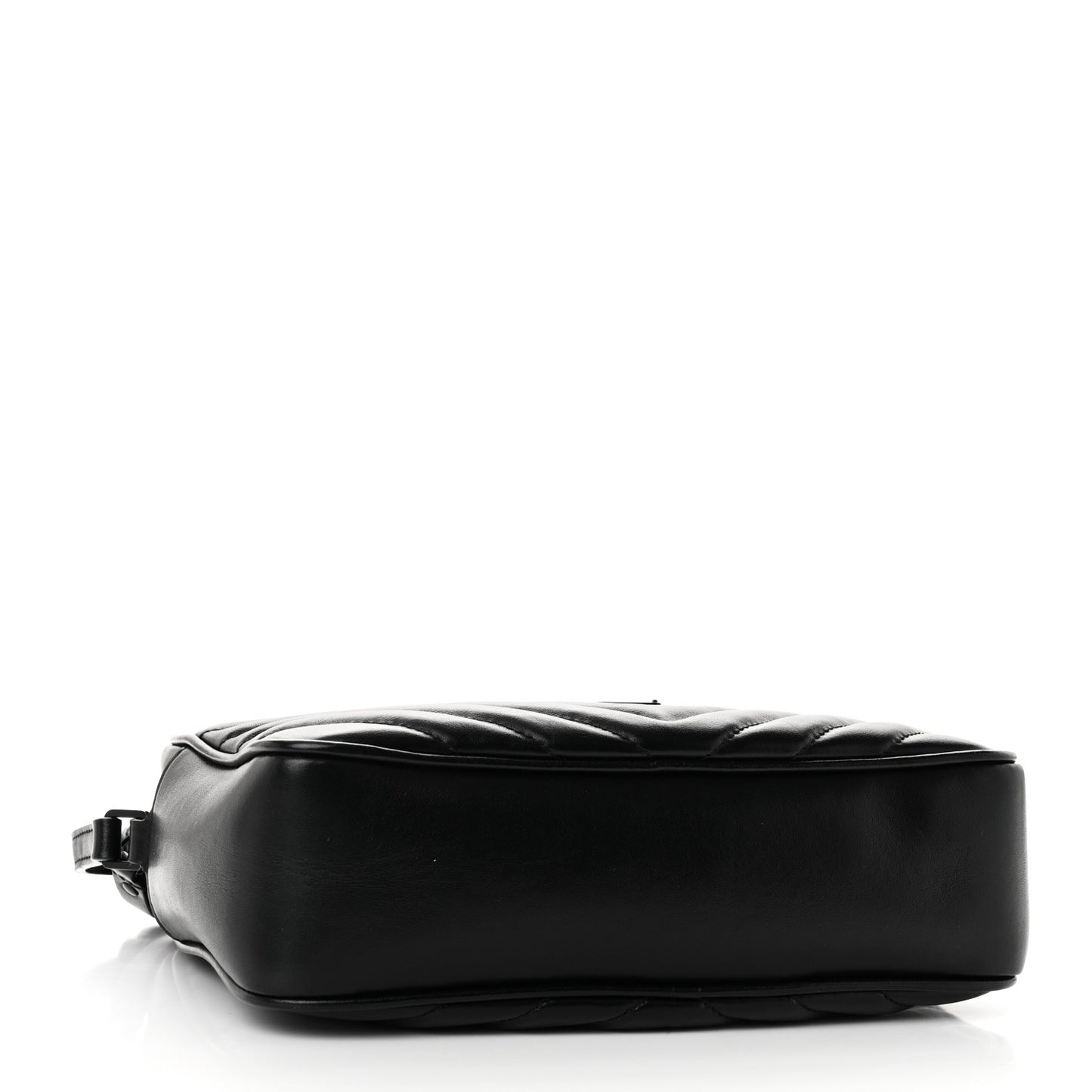 Calfskin Matelasse Monogram Monochrome Lou Camera Bag Black