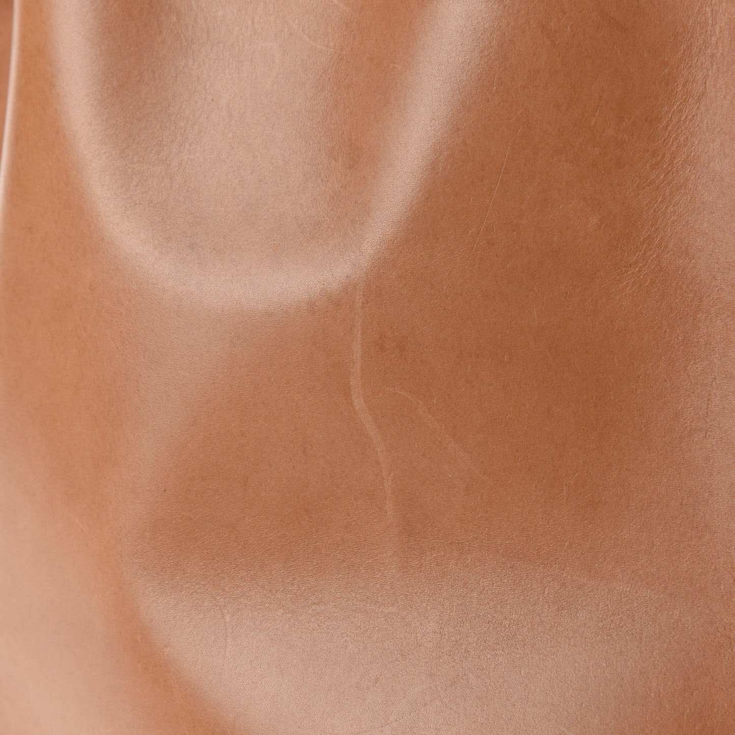 Vegetable Tanned Calfskin Bucket Bag Cammello Rosa