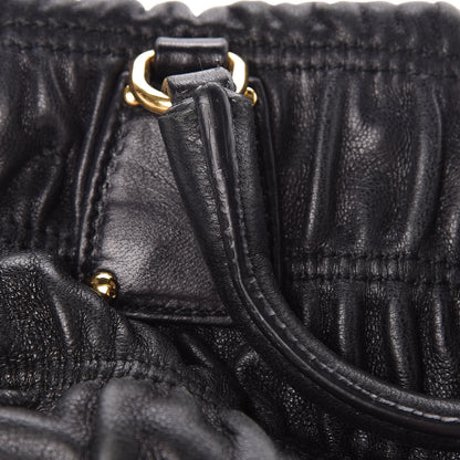 Prada Nappa Gaufre Mini Crossbody Bag Black 11 of 16