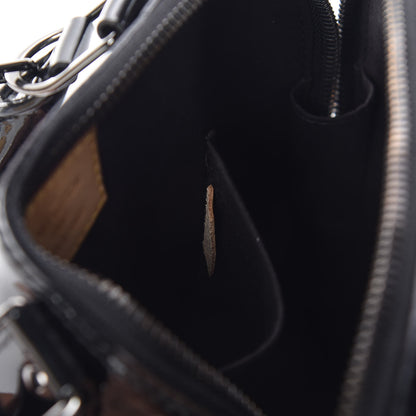 Louis Vuitton Vernis Alma BB Noir Magnetique 7 of 9