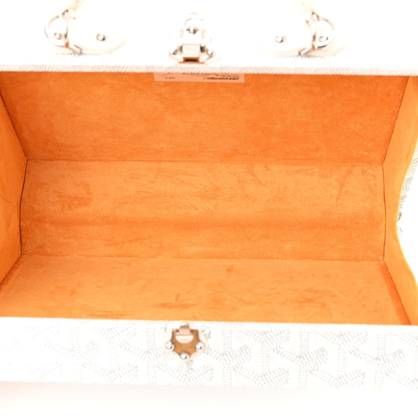 Goyardine Grand Hotel Trunk White