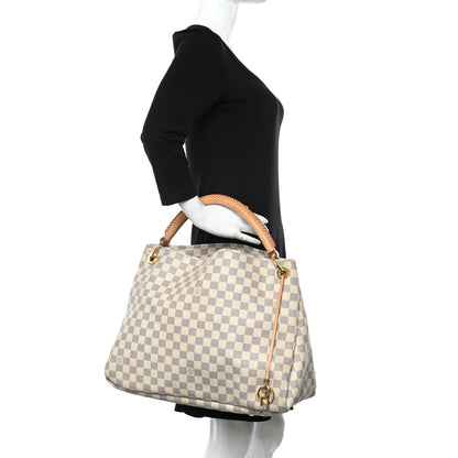 Louis Vuitton Damier Azur Artsy MM 2 of 11