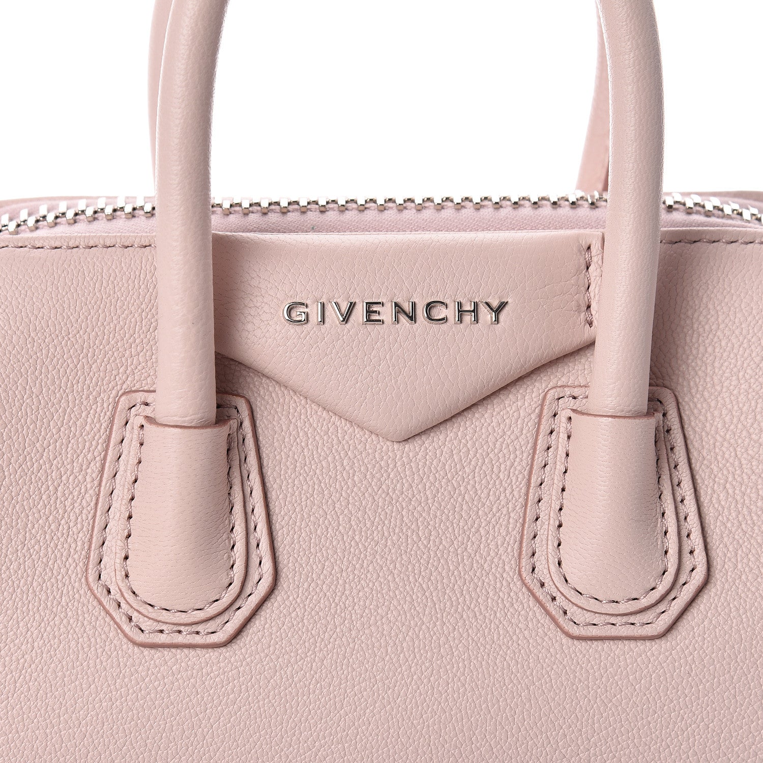 Givenchy Sugar Goatskin Mini Antigona Pale Pink 10 of 10