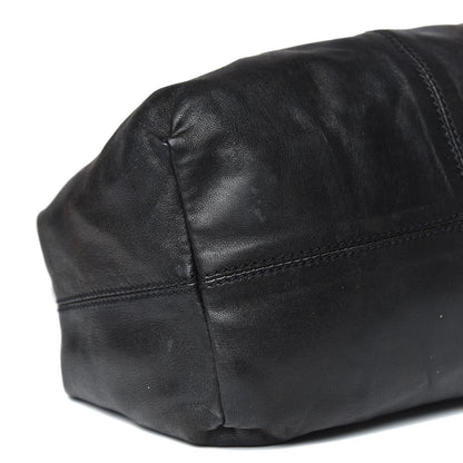 Prada Glace Calfskin Shoulder Bag Black 7 of 14
