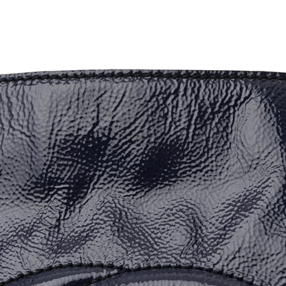 Gucci Vernice Naplack  Medium Soho Chain Shoulder Bag Uniform Blue 8 of 11