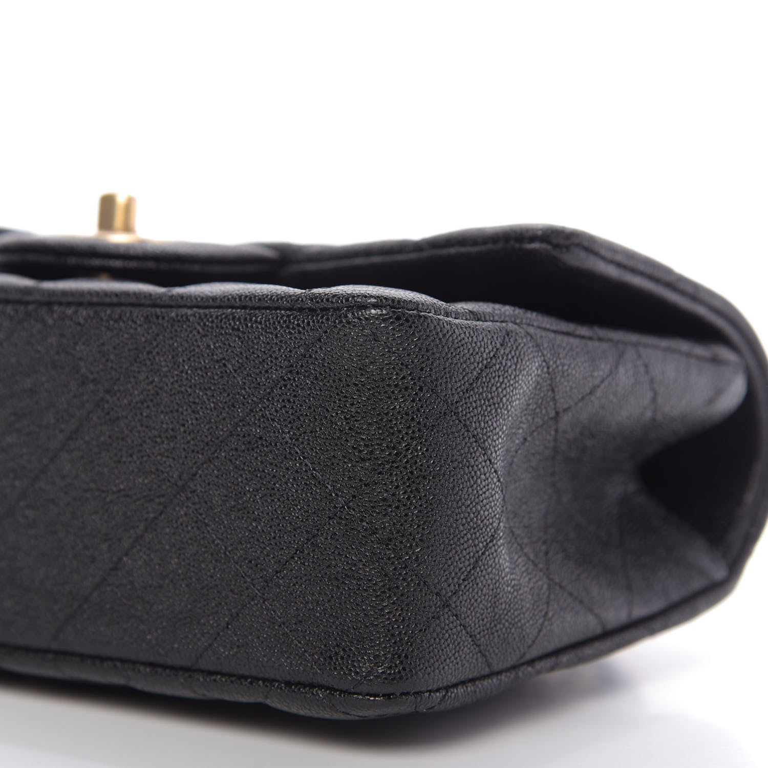 Chanel Caviar Quilted Mini Top Handle Rectangular Flap Black 7 of 9