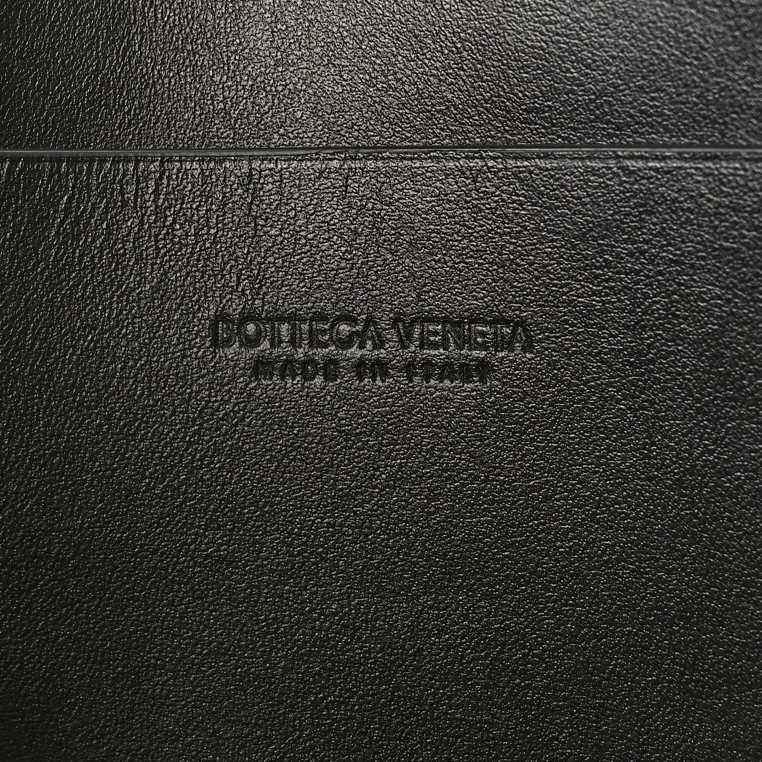 Bottega Veneta Nappa Maxi Intrecciato Large Cassette Flat Zip Pouch Black 6 of 9
