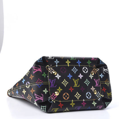 Louis Vuitton Monogram Multicolor Annie MM Black 3 of 8