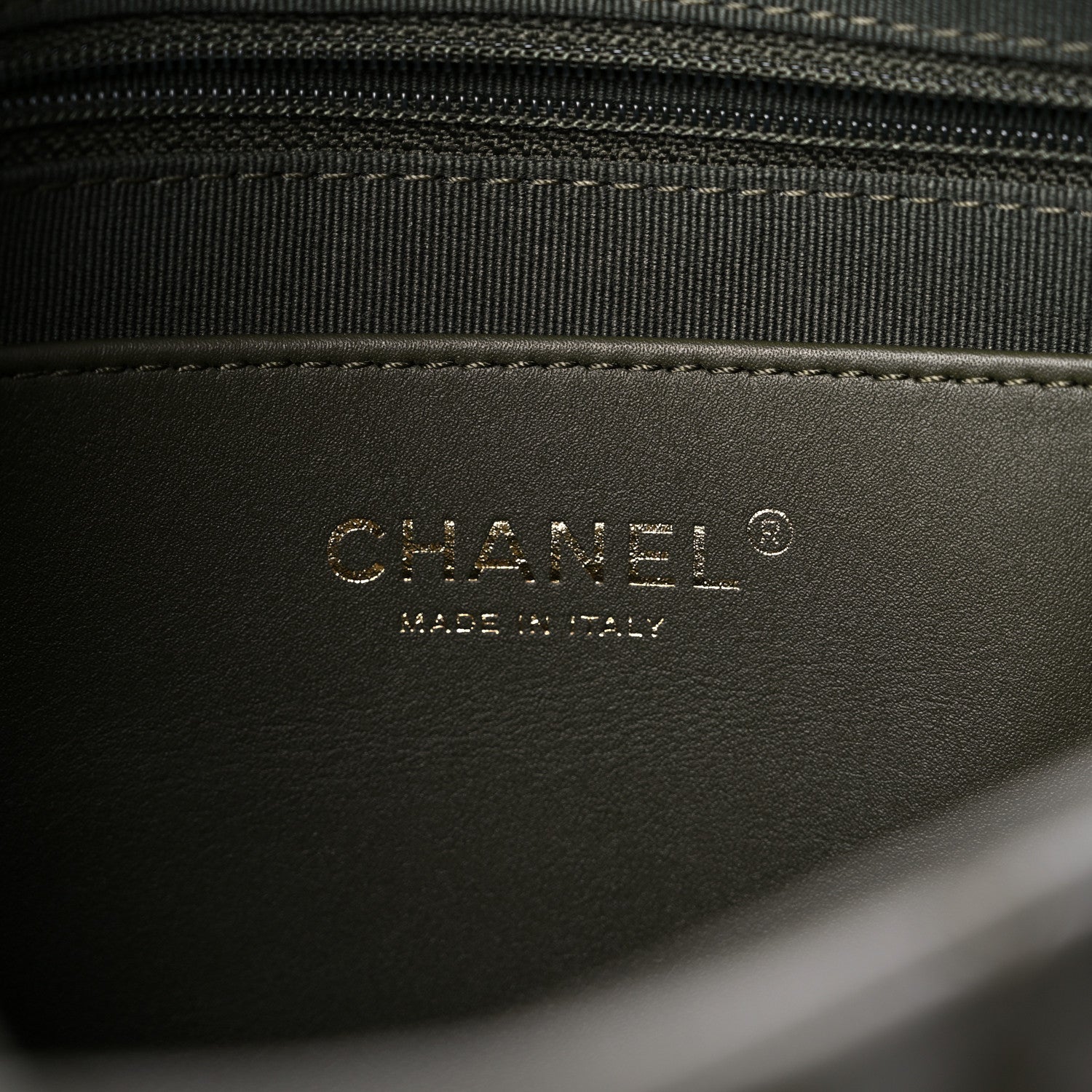 Chanel Lambskin Quilted Large Hobo Green 5 of 9