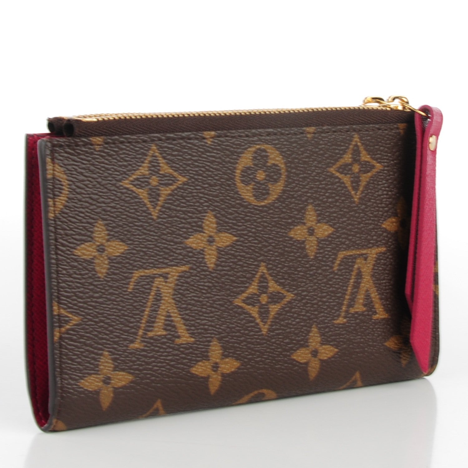 Louis Vuitton Monogram Adele Compact Wallet Fuchsia 3 of 8