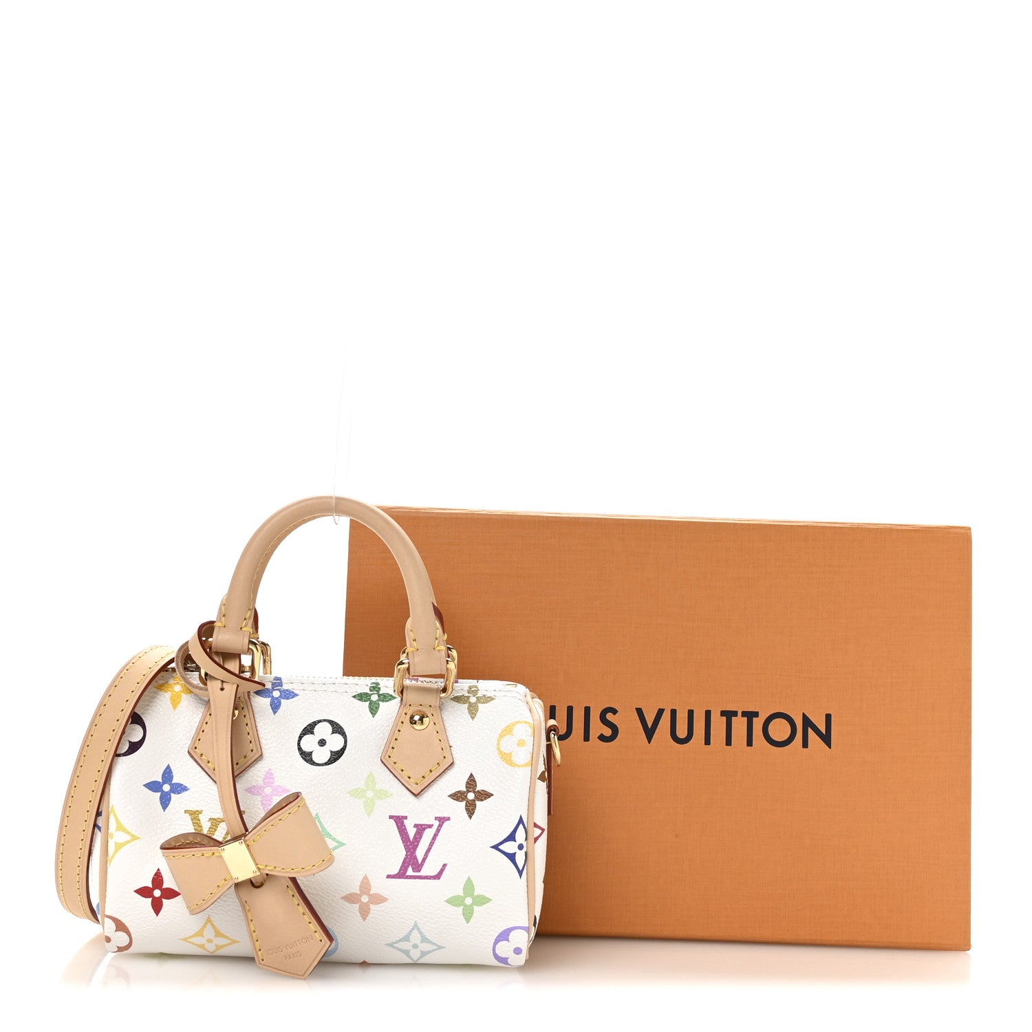 Louis Vuitton LV X TM Monogram Multicolor Nano Speedy White 10 of 10