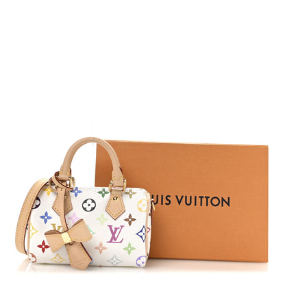 Louis Vuitton LV X TM Monogram Multicolor Nano Speedy White 10 of 10