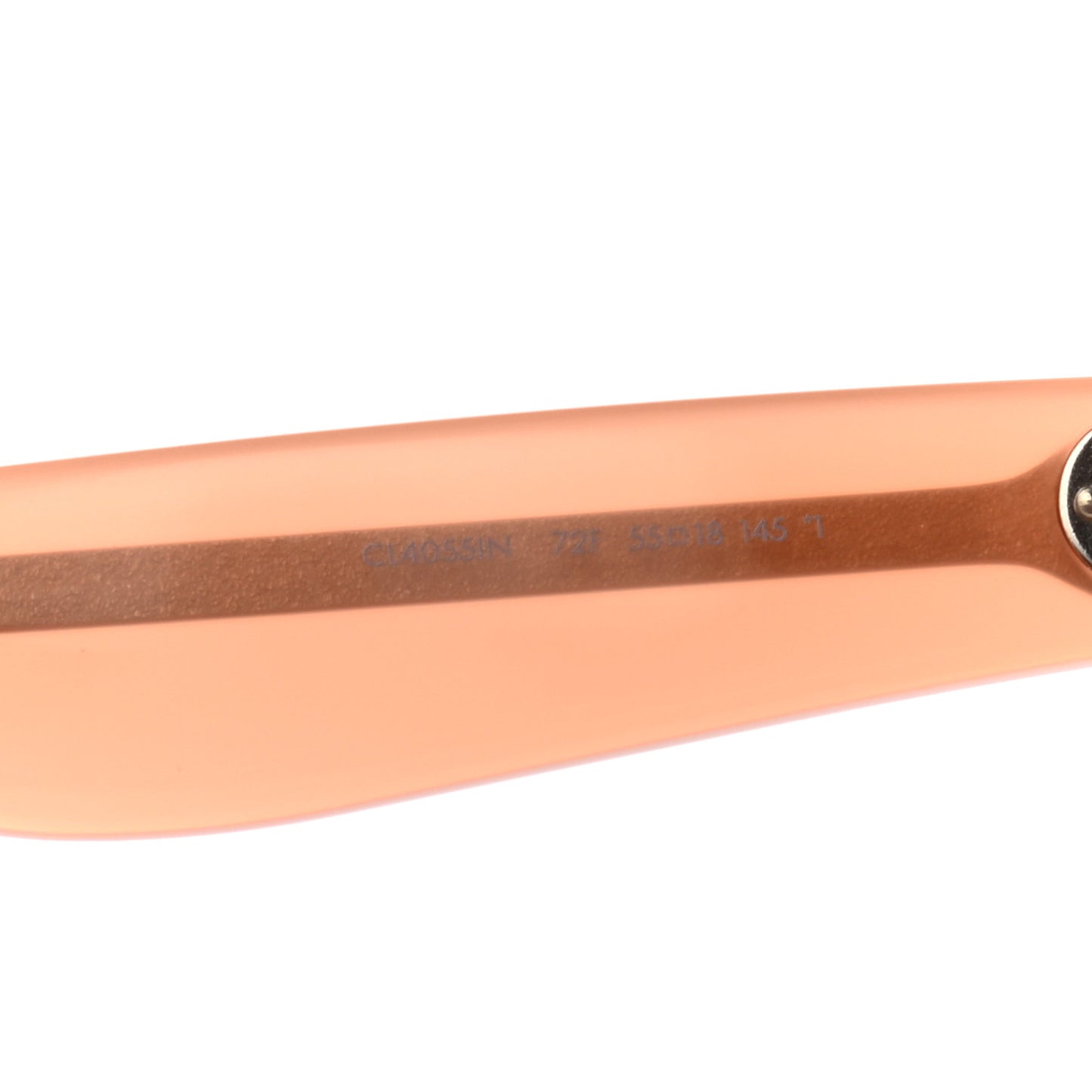 Acetate Polarized Oversized Sunglasses CL4055IN Milky Antique Pink