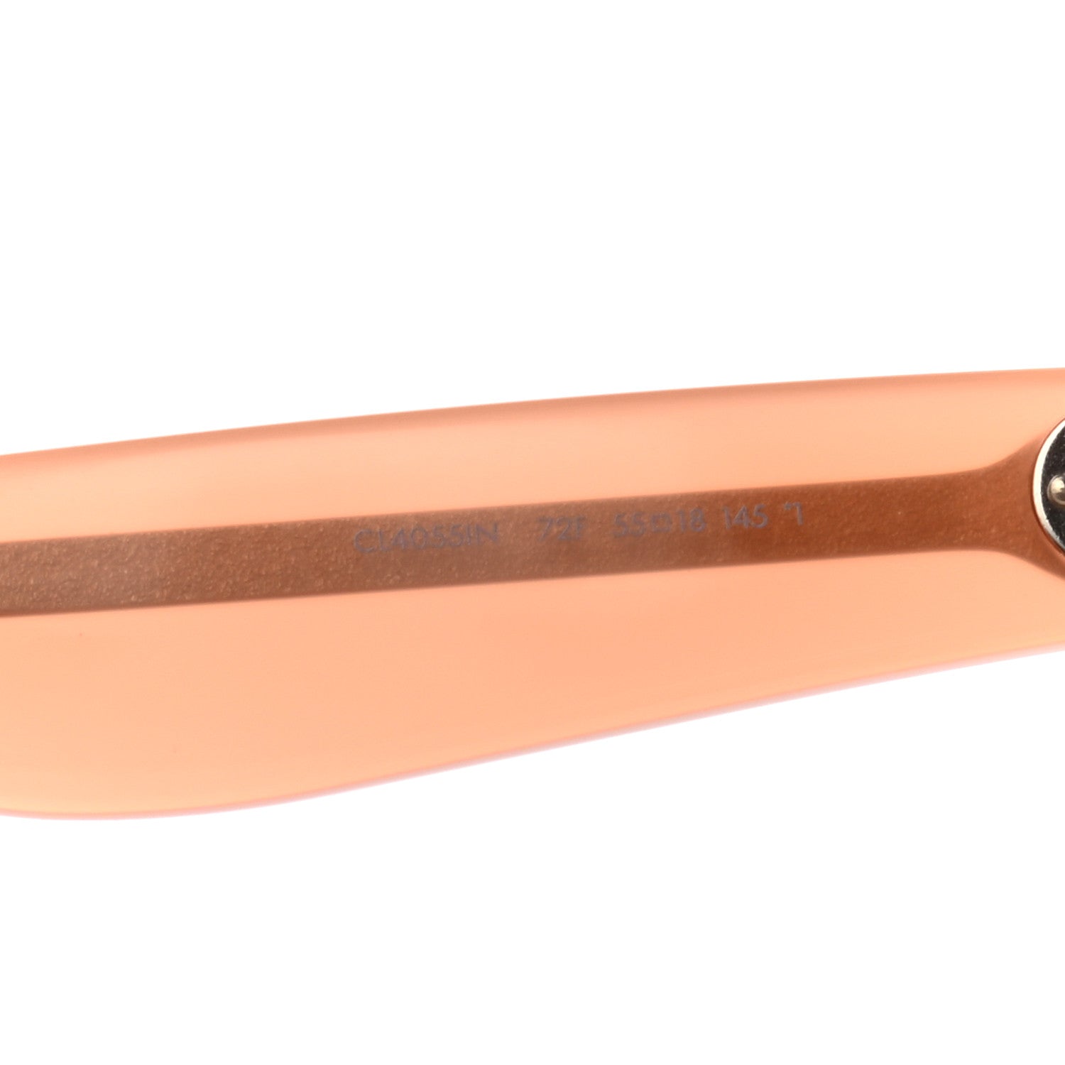 Celine Acetate Polarized Oversized Sunglasses CL4055IN Milky Antique Pink 5 of 7