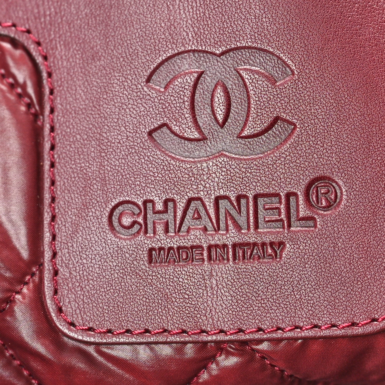 Chanel Nylon Quilted Coco Cocoon Reversible Tote Black 6 of 10