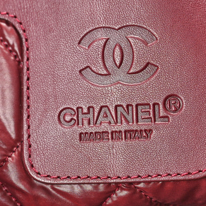 Chanel Nylon Quilted Coco Cocoon Reversible Tote Black 6 of 10