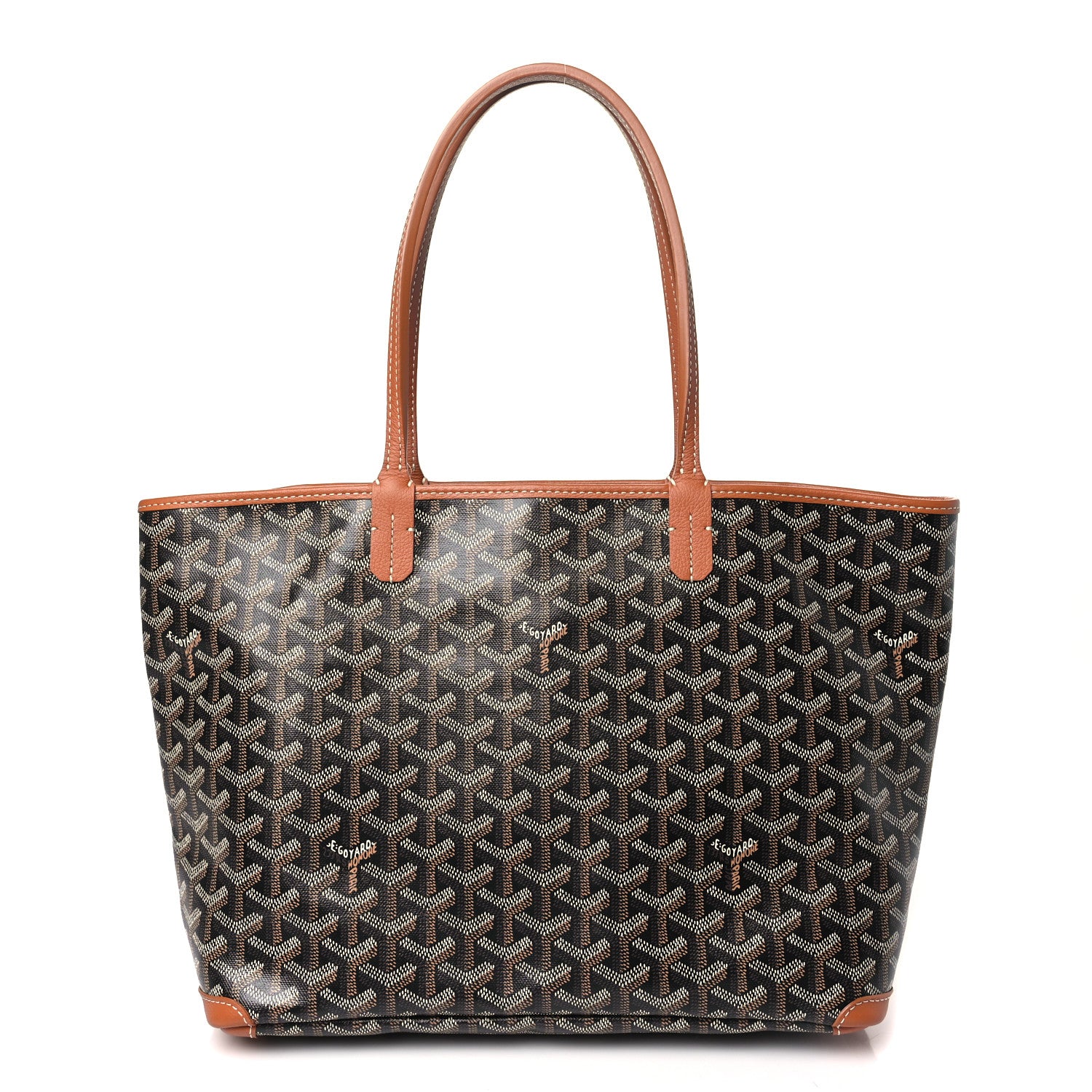 Goyard Goyardine Artois PM Black Gold 1 of 10