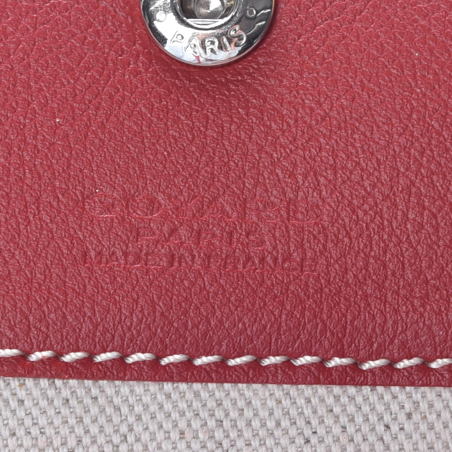 Goyard Goyardine Saint Louis PM Red 6 of 11