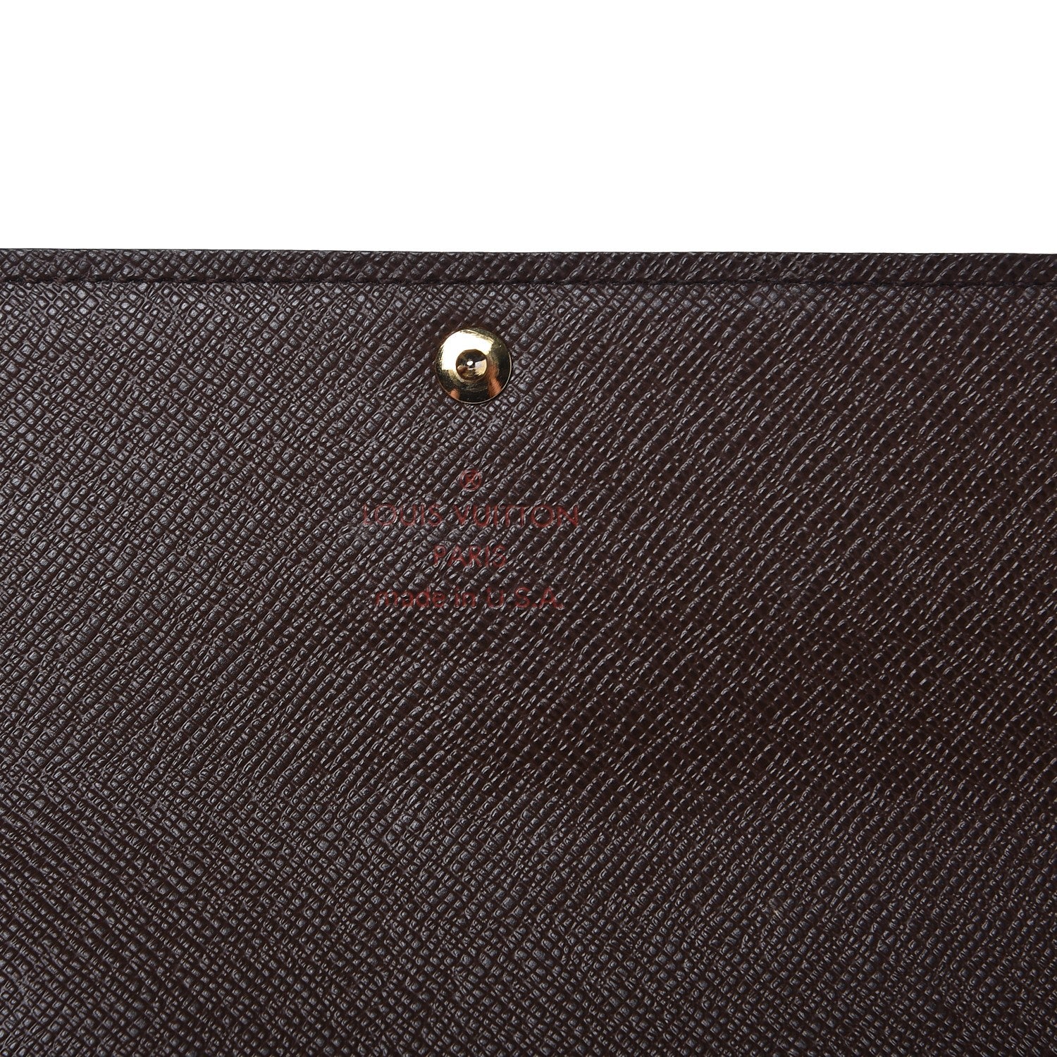 Louis Vuitton Damier Ebene Sarah Wallet 6 of 9
