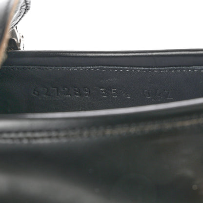 Gucci Cordovan Lux Dionysus Hunder Loafers 35.5 Black 6 of 12