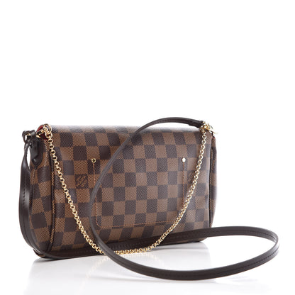 Louis Vuitton Damier Ebene Favorite MM 3 of 10
