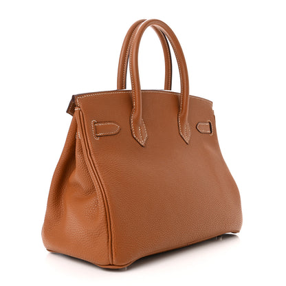 Hermes Togo Birkin 30 Gold 3 of 14